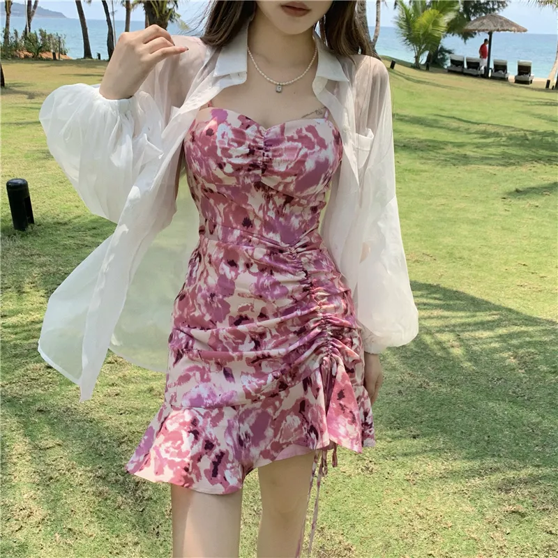 YGPRW Slip Dresses Women's-12