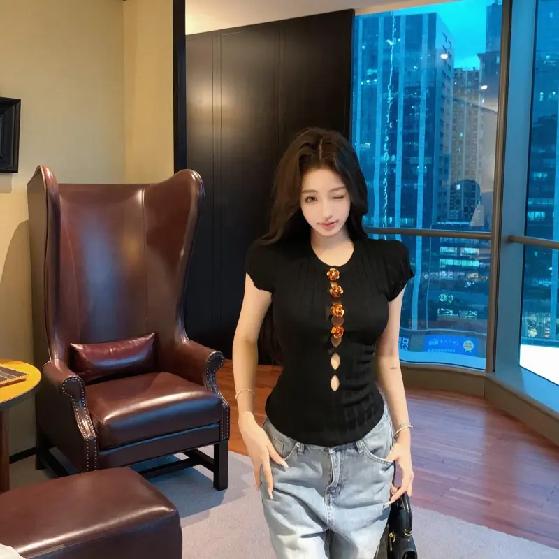 YGPRW T Shirts Women's Black-2