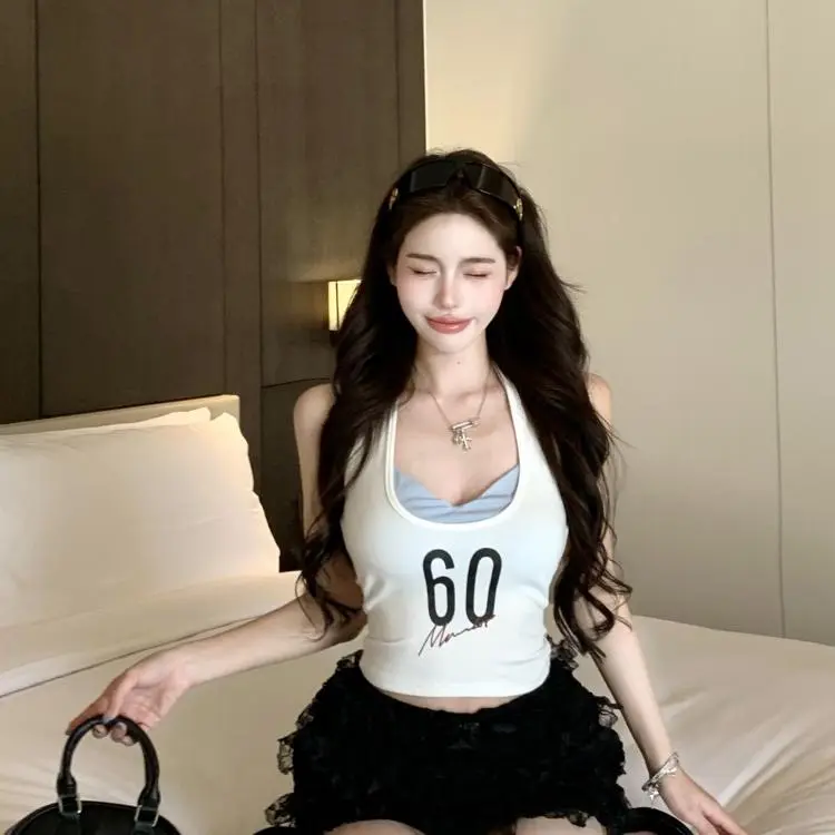 YGPRW Tank Tops Women's White-3