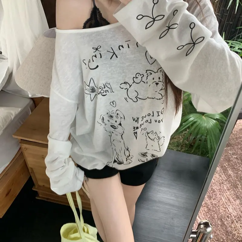 YGPRW T Shirts Women's White-6