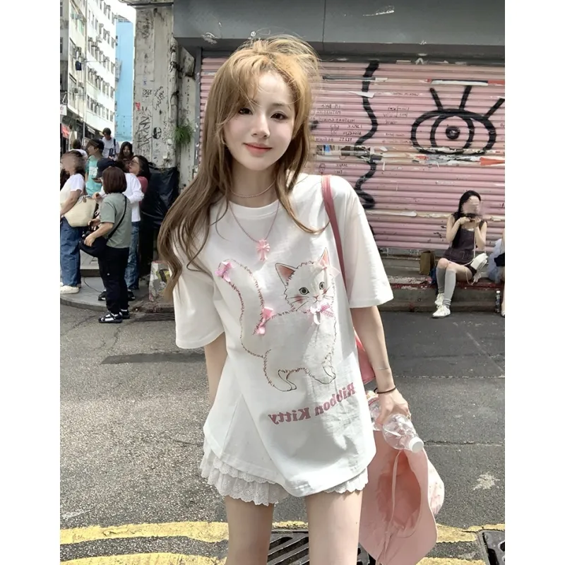 YGPRW T Shirts Women's White-3