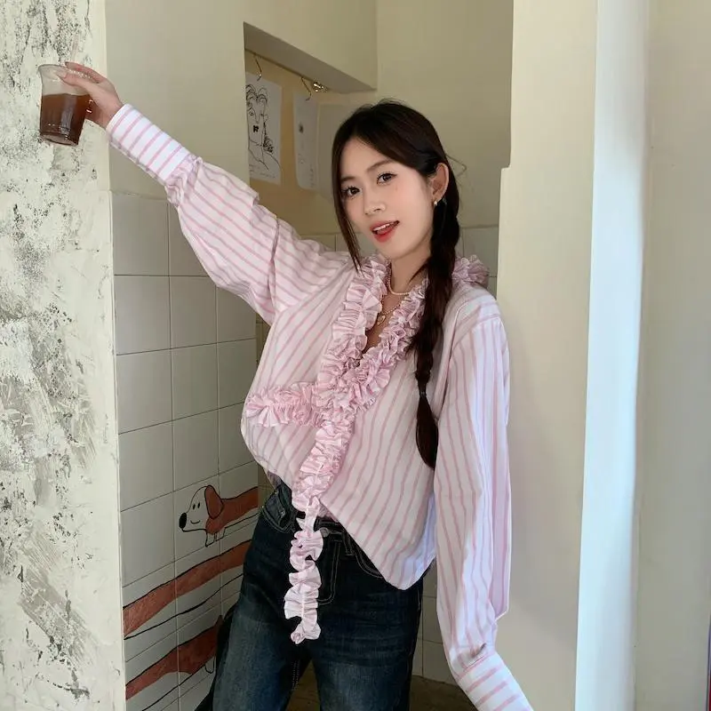 YGPRW Shirts Women's Pink-3