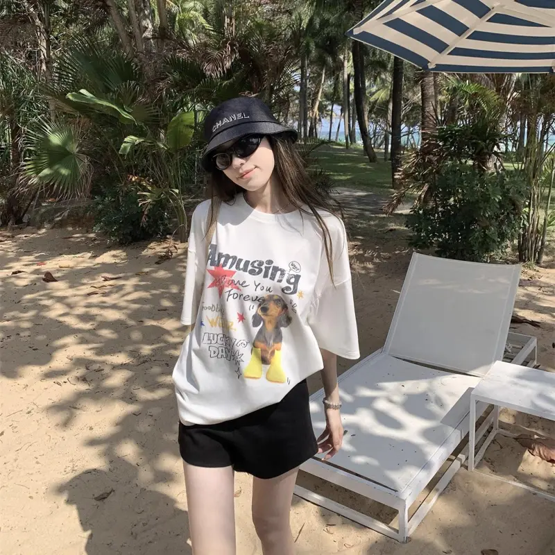 YGPRW T Shirts Women's White-5