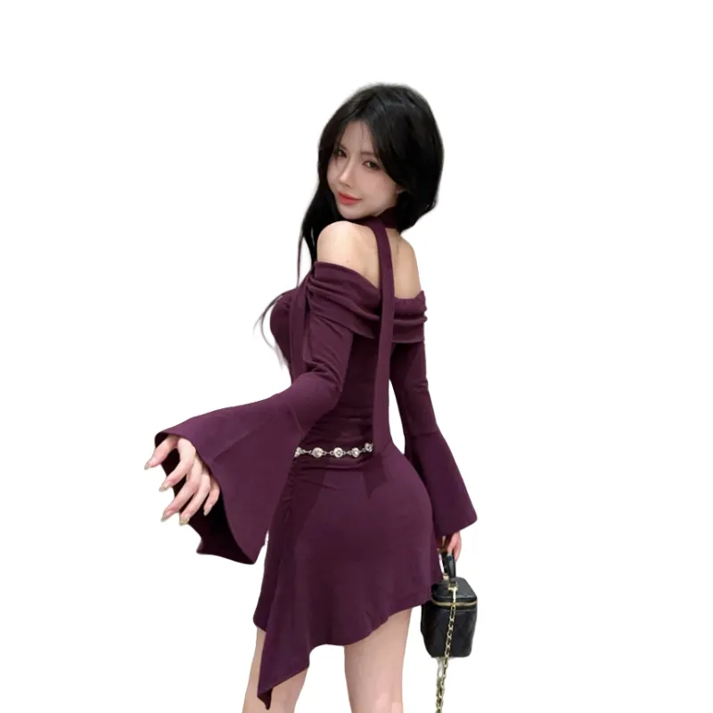 YGPRW Long Sleeved Dress Women's-1
