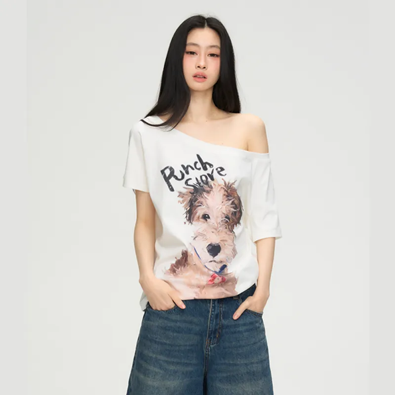 YGPRW T Shirts Women's White-5