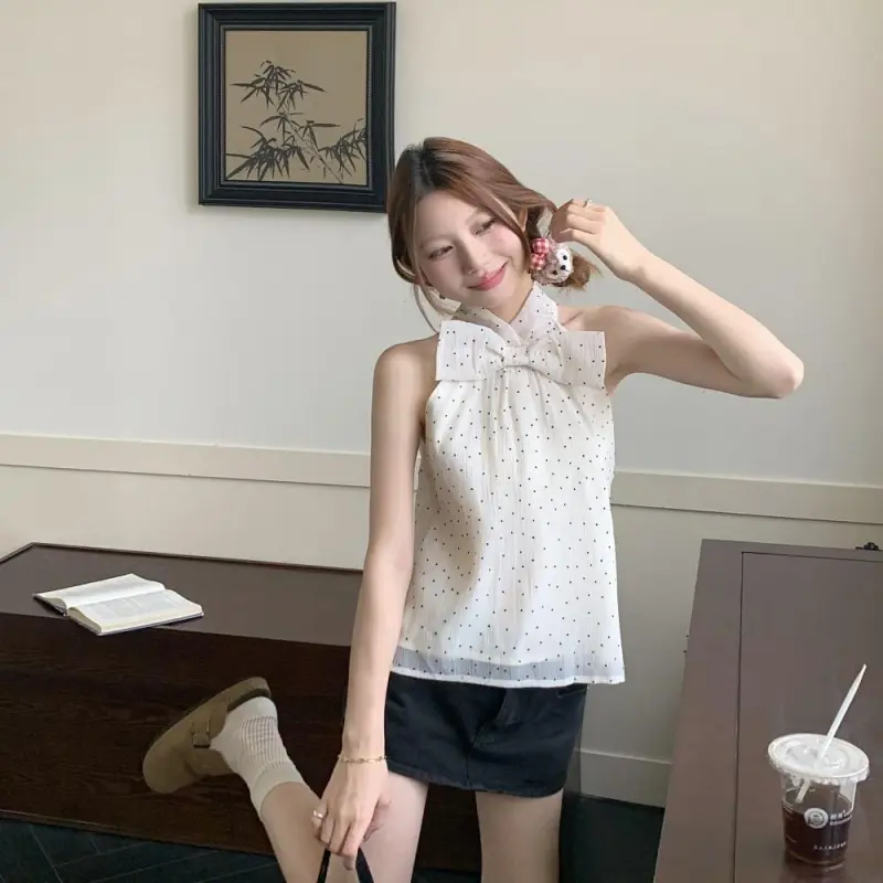 YGPRW Tank Tops Women's Apricot-5