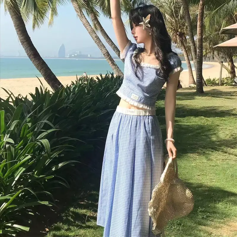 YGPRW Two Piece Skirt Sets Women's-2