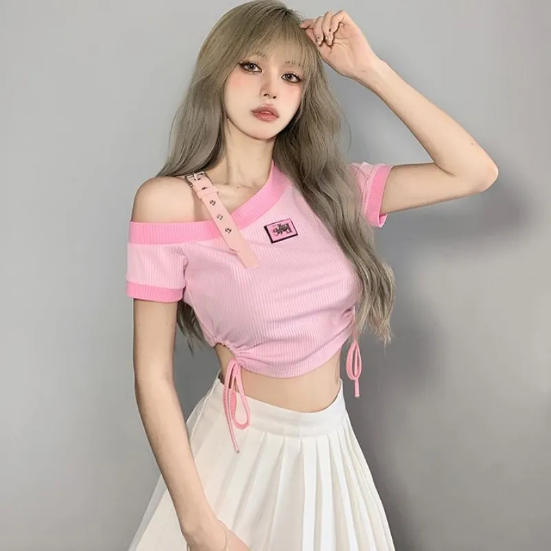 YGPRW T Shirts Women's Pink-4