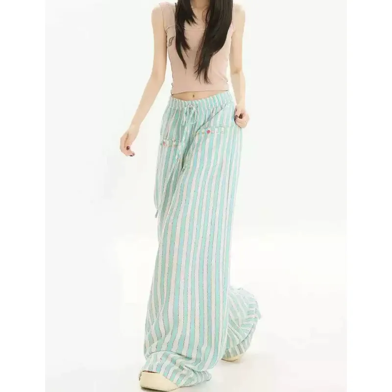 YGPRW Casual Pants Women's Stripes-4