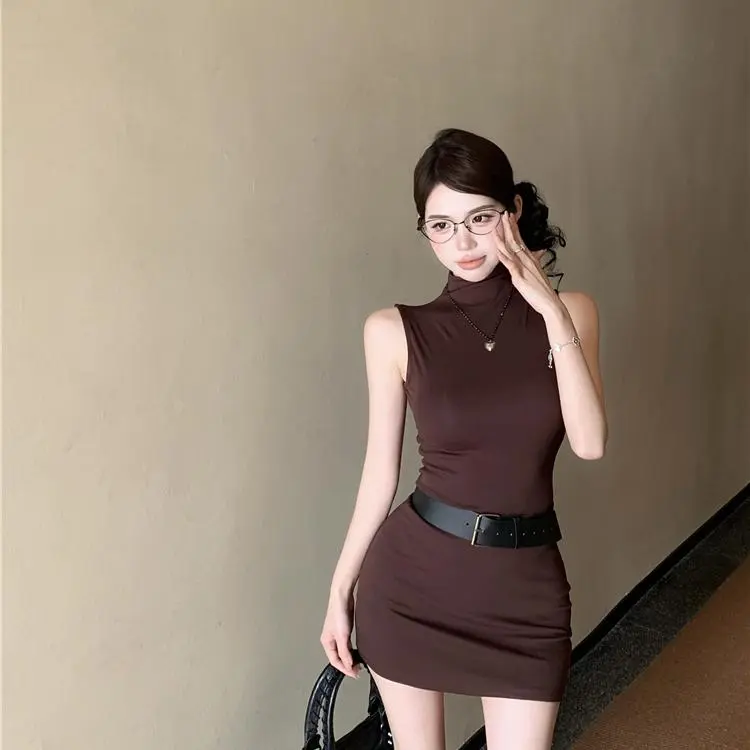 YGPRW Sleeveless Dresses Women's-8