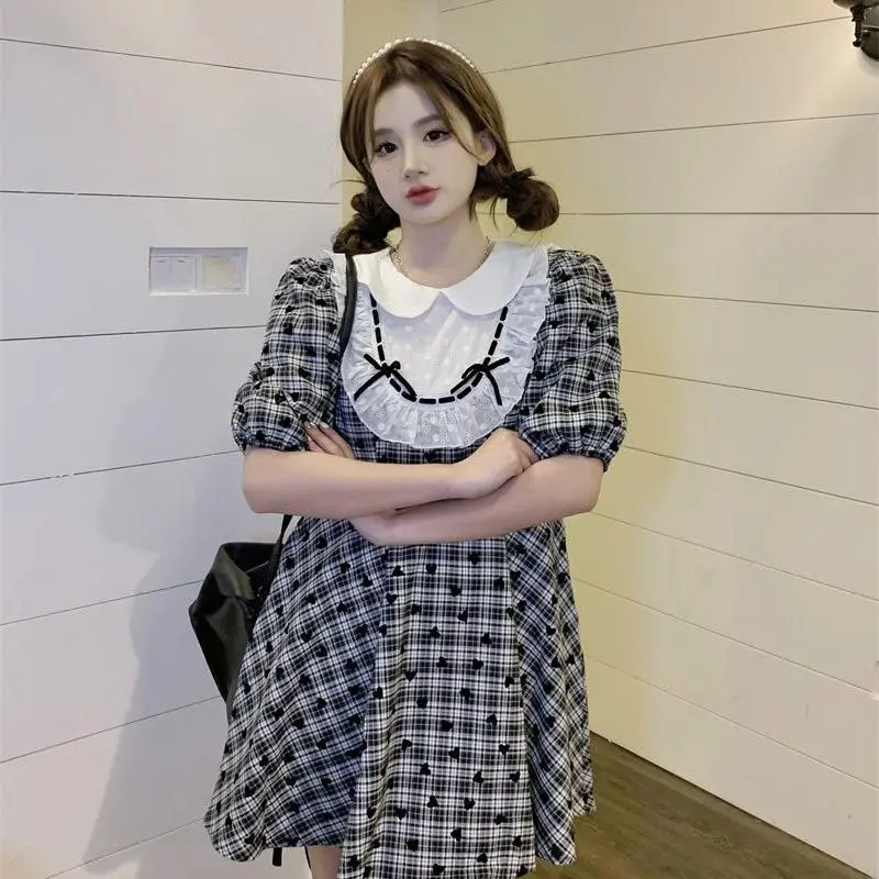 YGPRW Short Sleeved Dress Women's-5