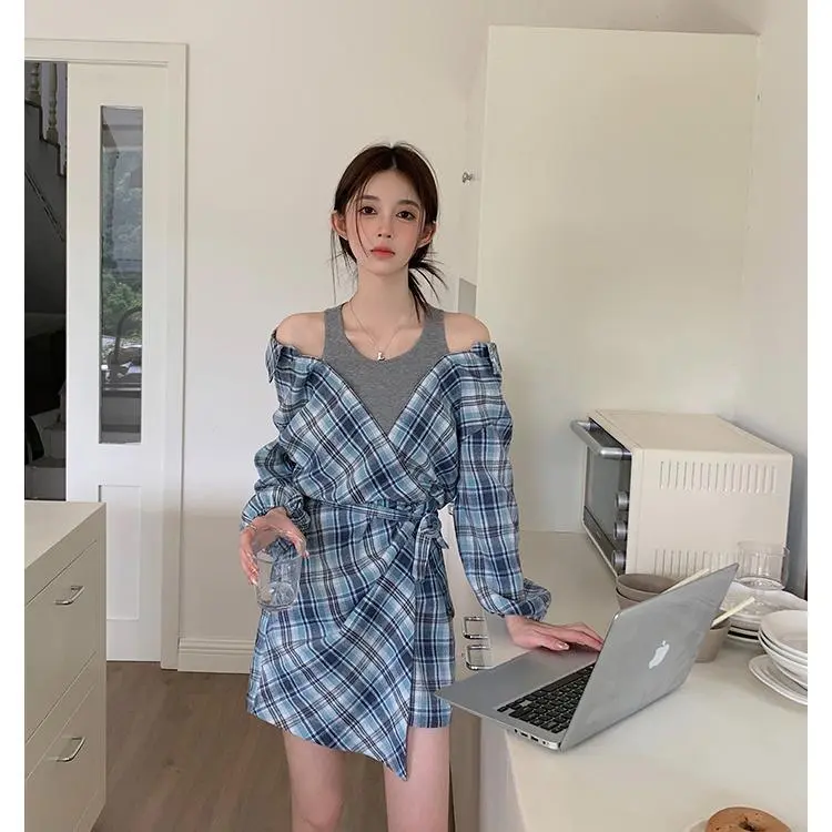 YGPRW Long Sleeved Dress Women's-5