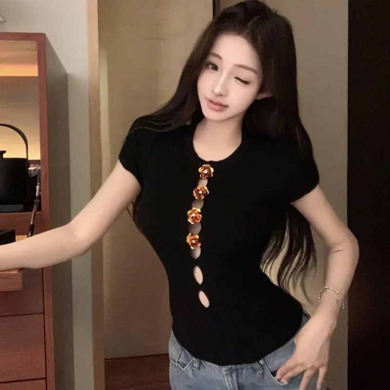 YGPRW T Shirts Women's Black-4