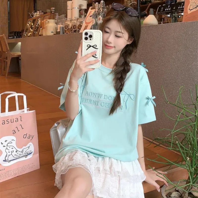 YGPRW T Shirts Women's Lake Green-4