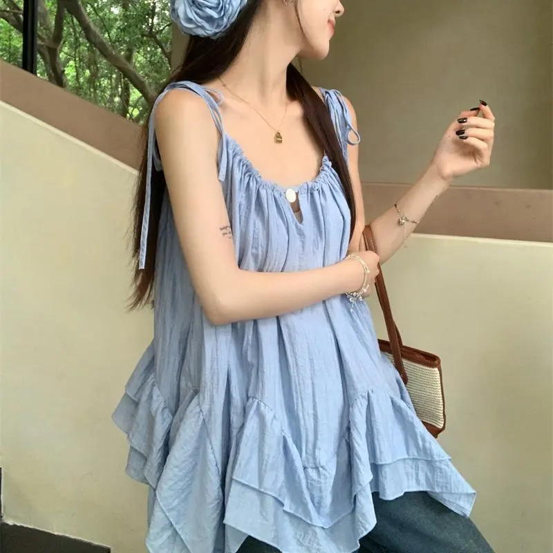 YGPRW Camisoles Women's Blue-2