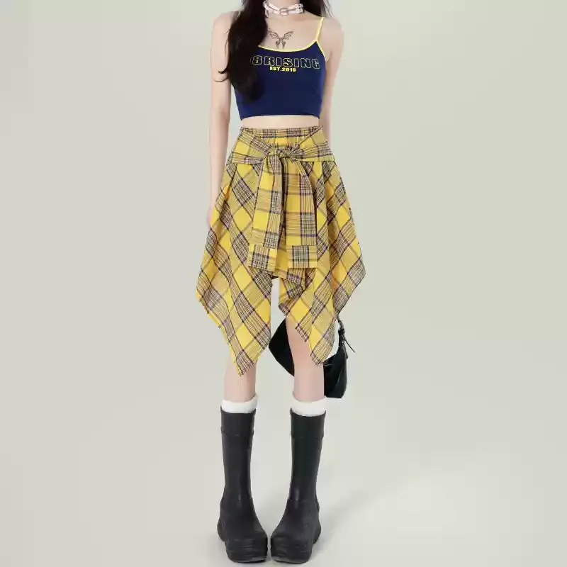 YGPRW Casual Long Skirts Women's-2