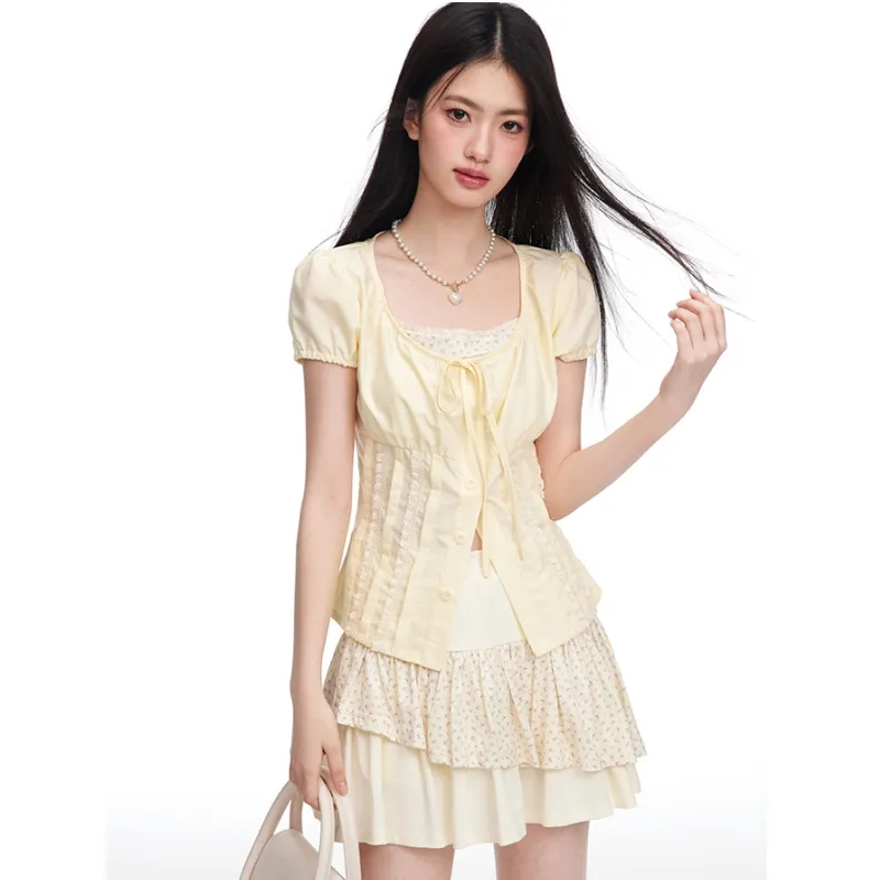 YGPRW Two Piece Skirt Sets Women's-6
