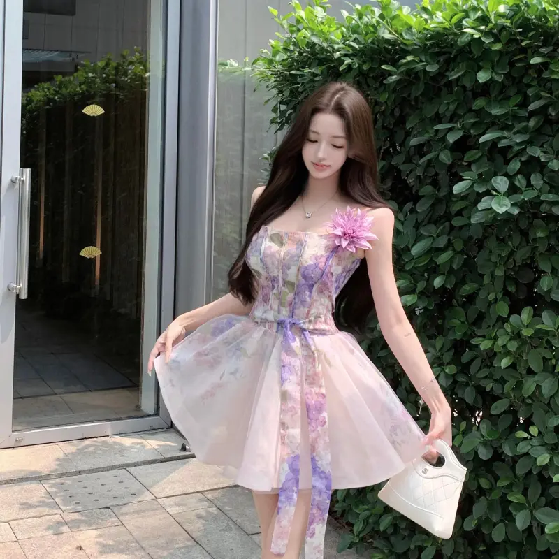YGPRW Slip Dresses Women's Light Purple-6
