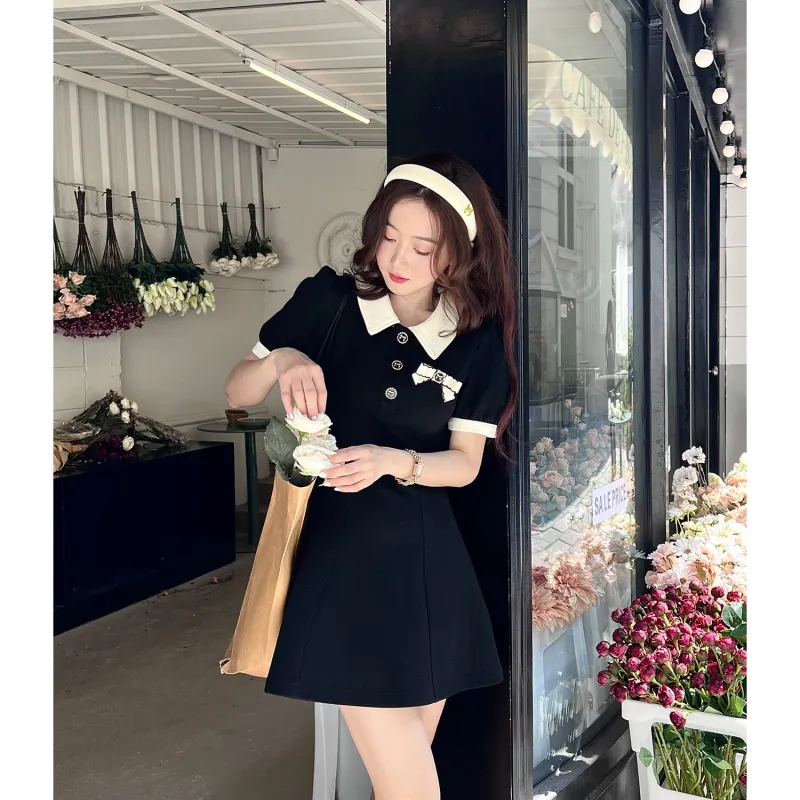 YGPRW Short Sleeved Dress Women's-5