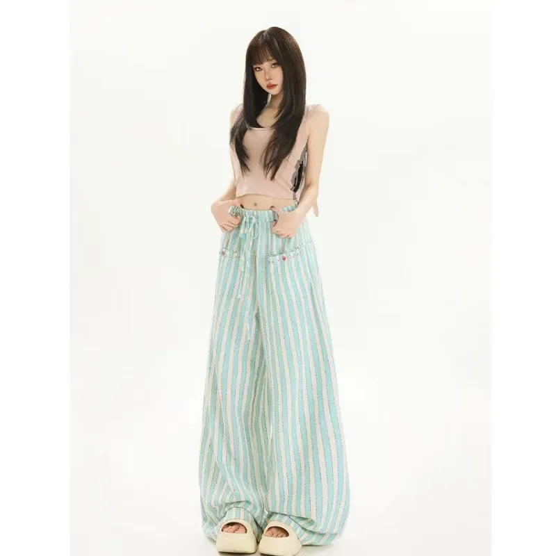 YGPRW Casual Pants Women's Stripes-2