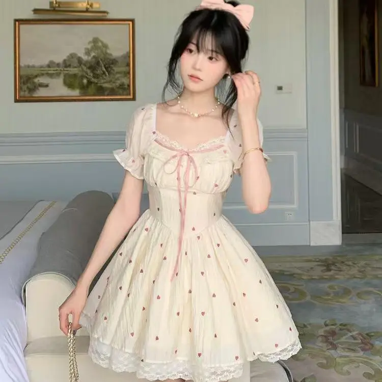 YGPRW Short Sleeved Dress Women's-4