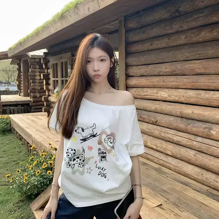 YGPRW T Shirts Women's White-5