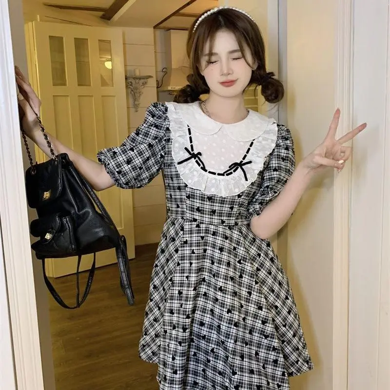YGPRW Short Sleeved Dress Women's-3