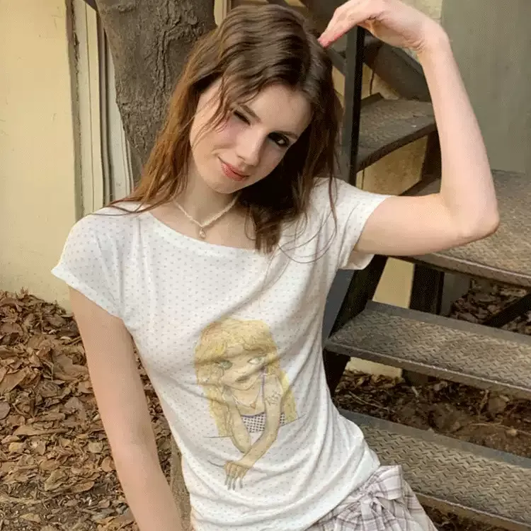 YGPRW T Shirts Women's White-5
