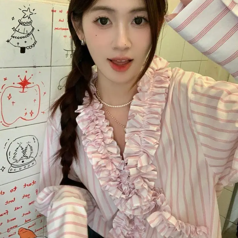 YGPRW Shirts Women's Pink-5