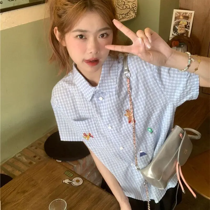 YGPRW Shirts Women's Blue-4