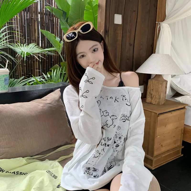 YGPRW T Shirts Women's White-4