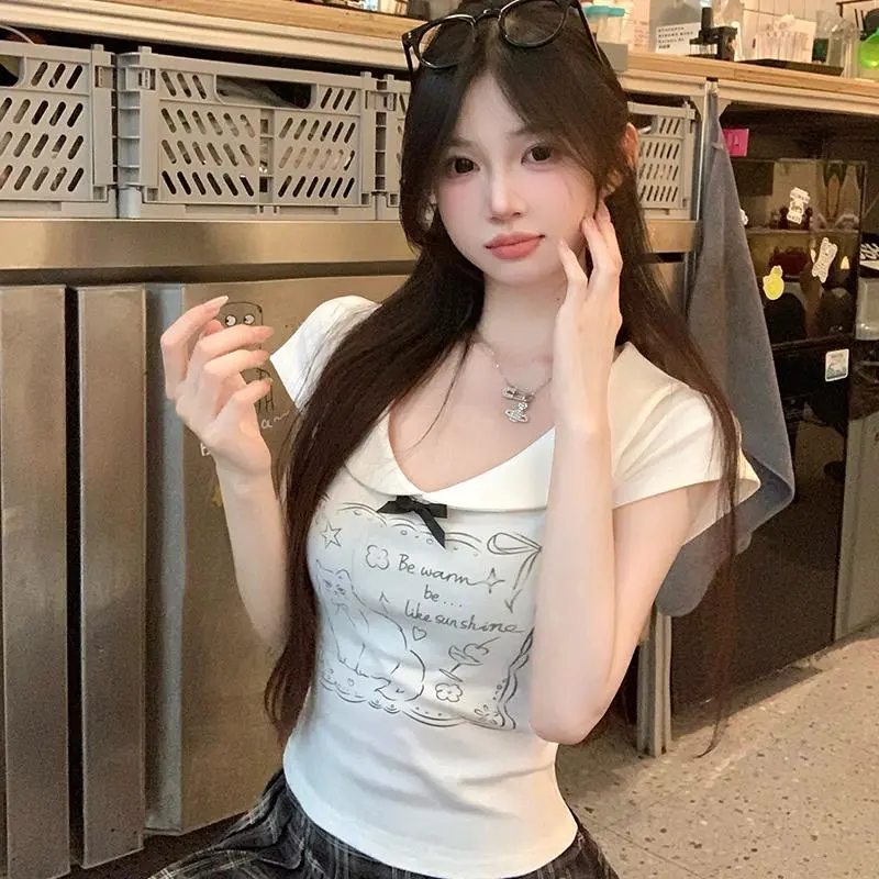 YGPRW T Shirts Women's White-5