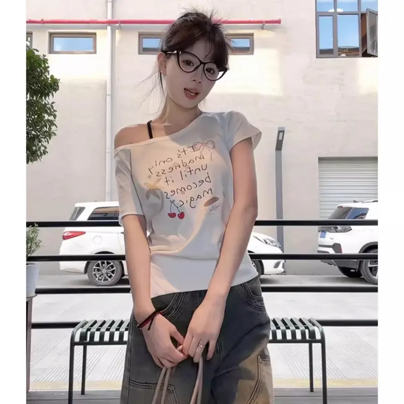 YGPRW T Shirts Women's White-2