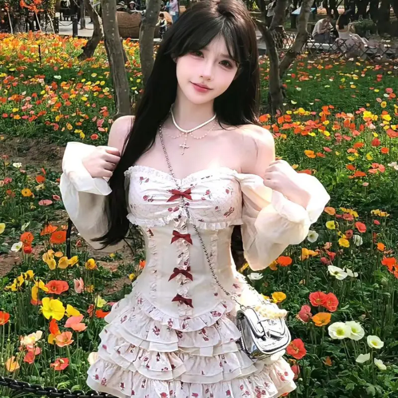 YGPRW Two Piece Skirt Sets Women's-2