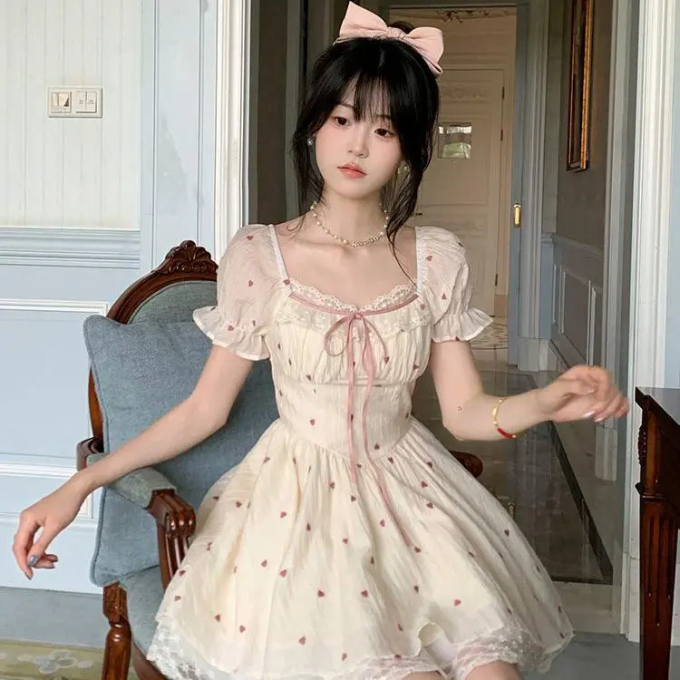 YGPRW Short Sleeved Dress Women's-2