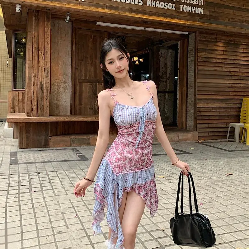 YGPRW Slip Dresses Women's Floral-5