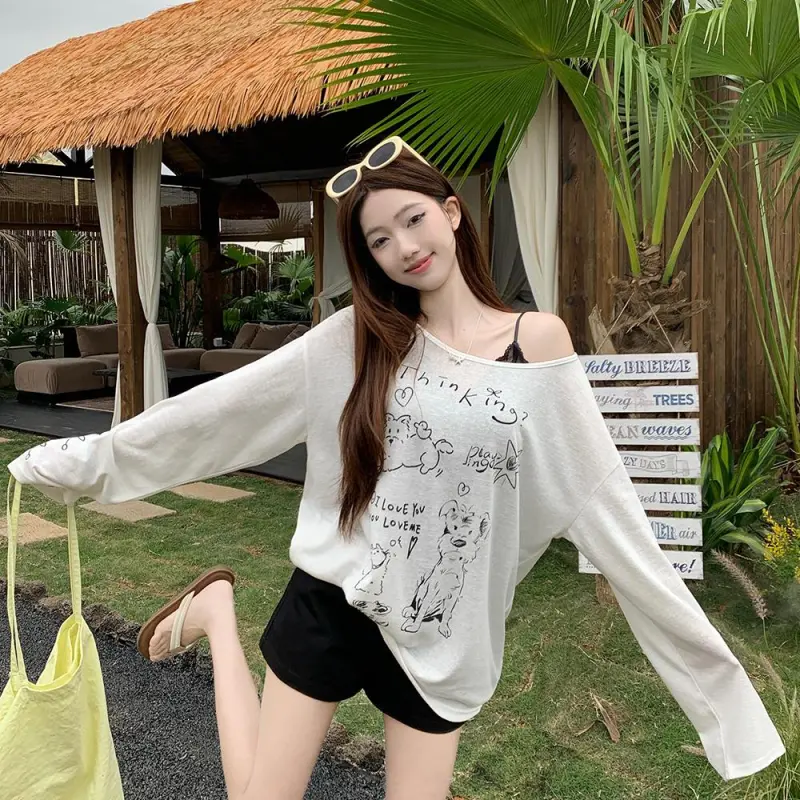 YGPRW T Shirts Women's White-5
