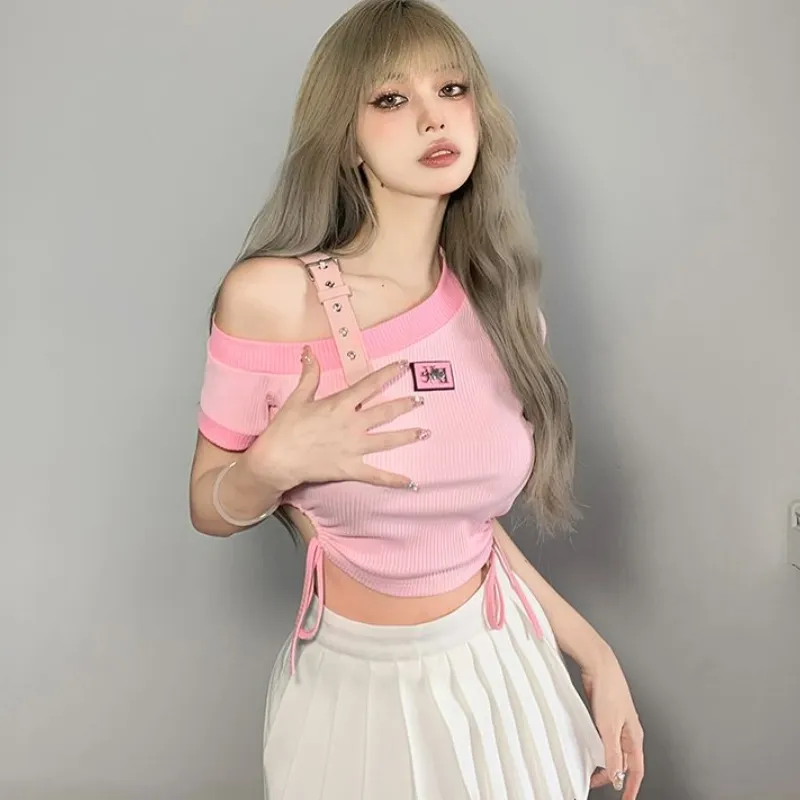 YGPRW T Shirts Women's Pink-3