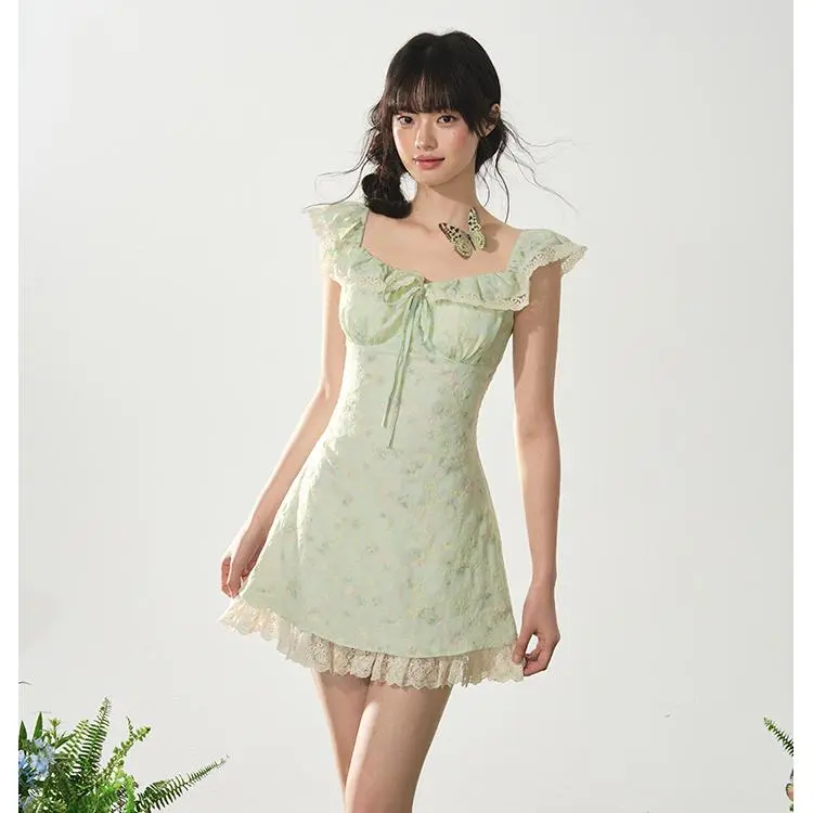 YGPRW Short Sleeved Dress Women's-2