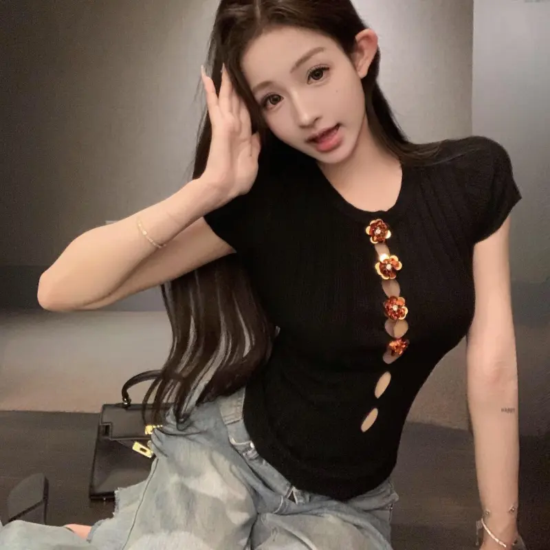 YGPRW T Shirts Women's Black-3