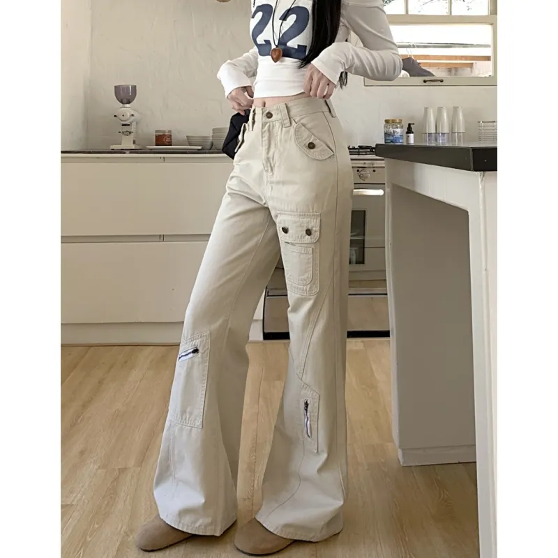 YGPRW Jeans Women's Apricot-6