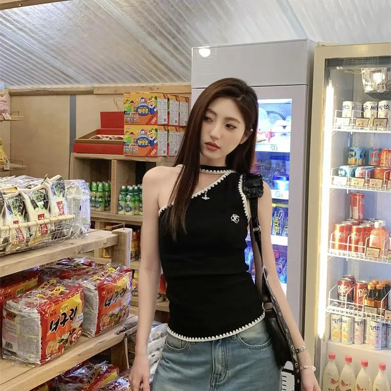 YGPRW Tank Tops Women's Black-5