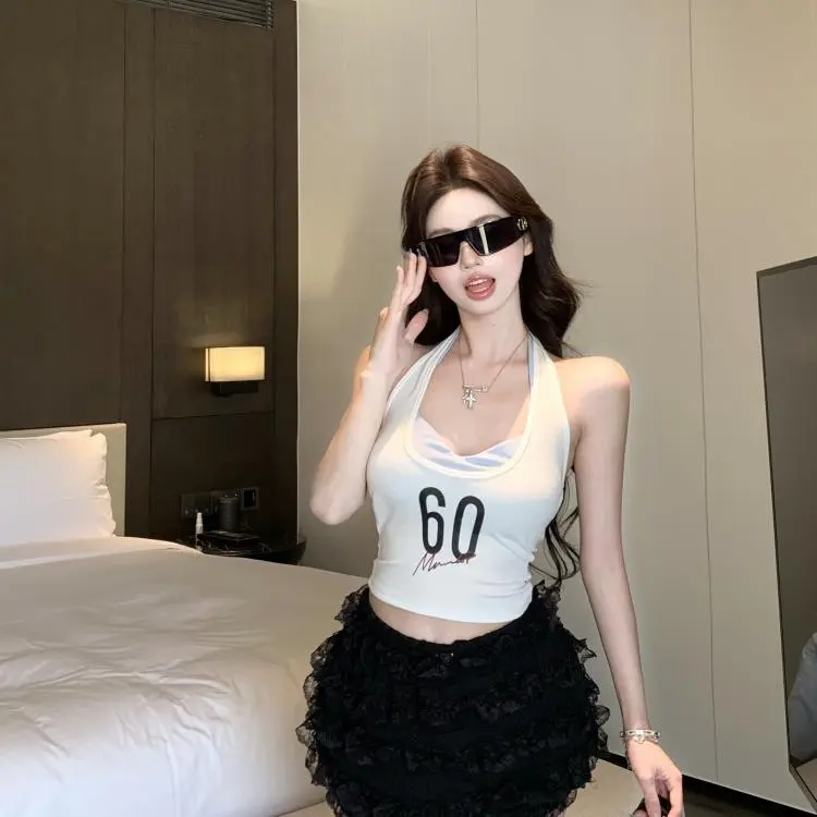 YGPRW Tank Tops Women's White-4