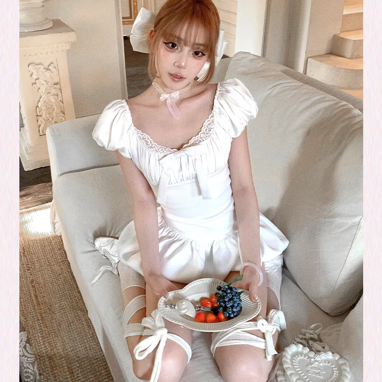 YGPRW Short Sleeved Dress Women's-3