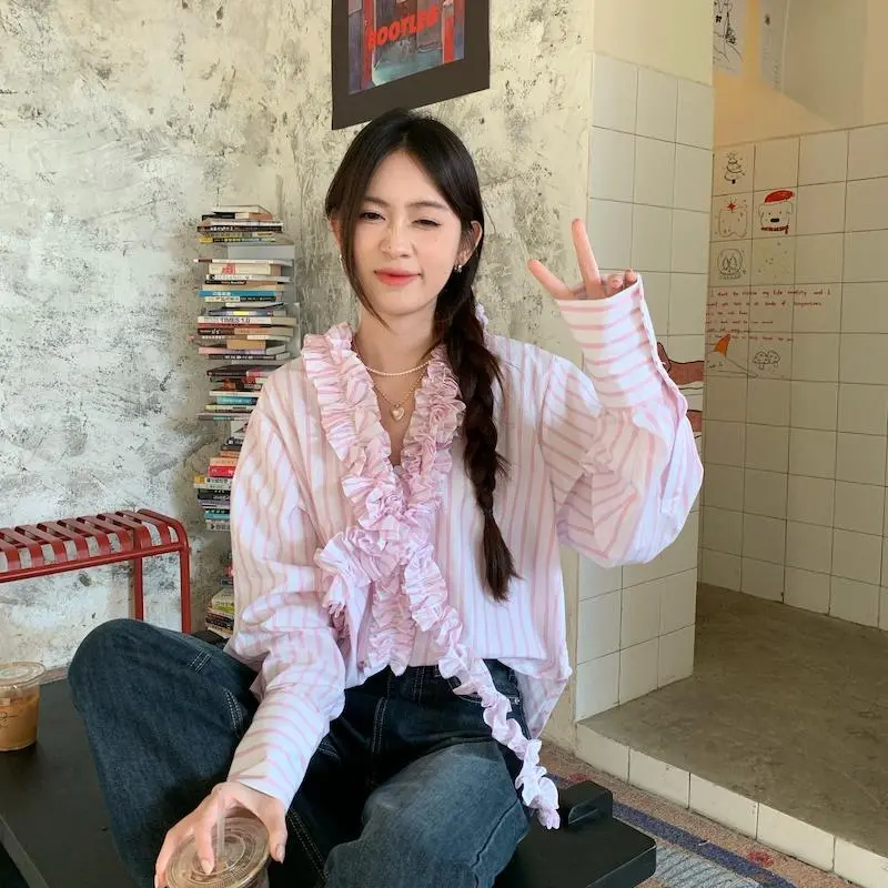 YGPRW Shirts Women's Pink-4