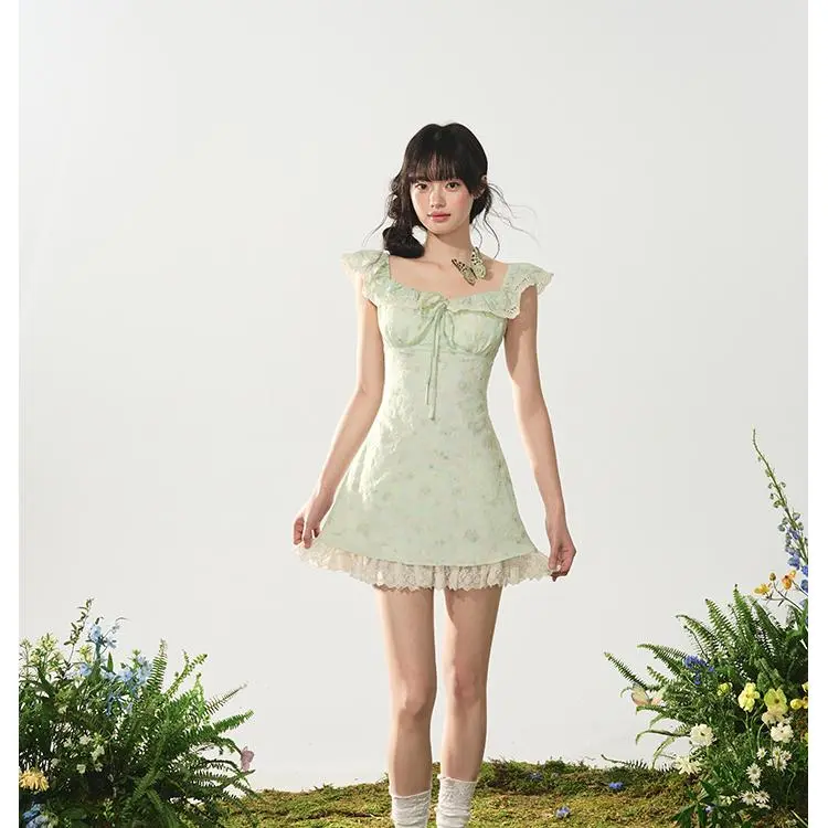 YGPRW Short Sleeved Dress Women's-4