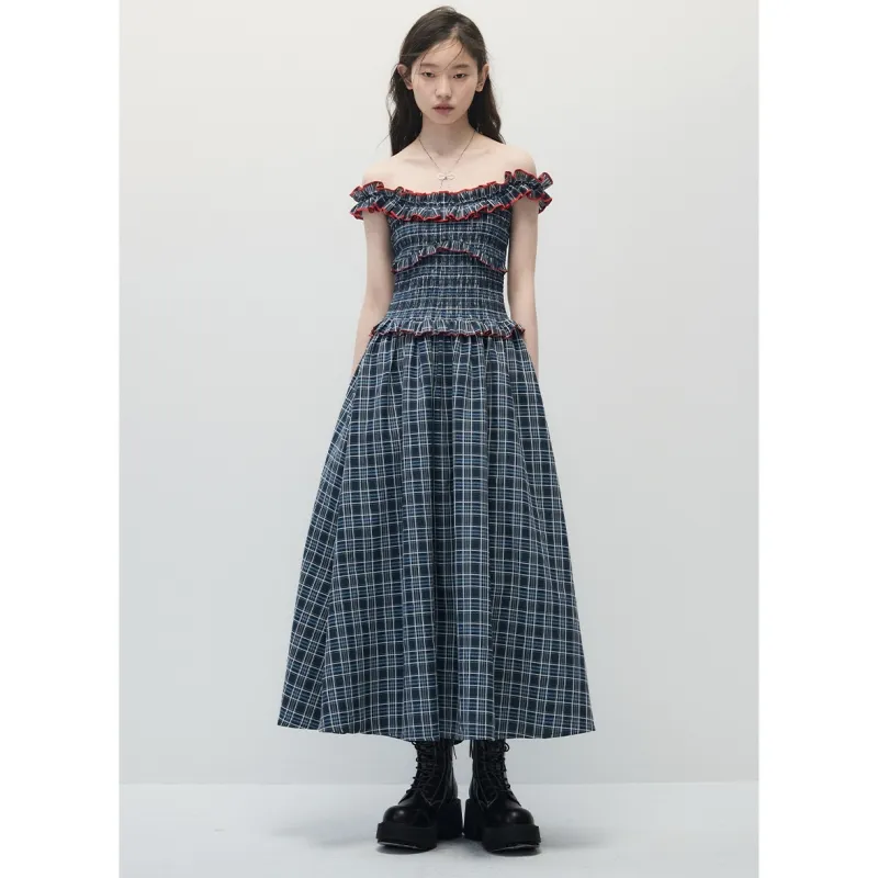 YGPRW Slip Dresses Women's Navy Blue-5
