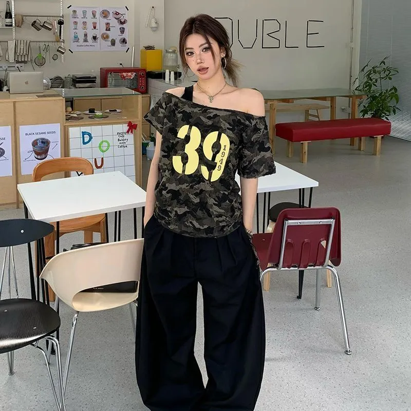 YGPRW T Shirts Women's Camouflage-6