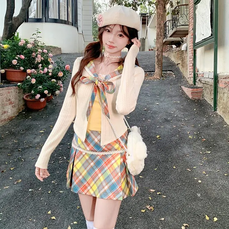 YGPRW Two Piece Skirt Sets Women's-4