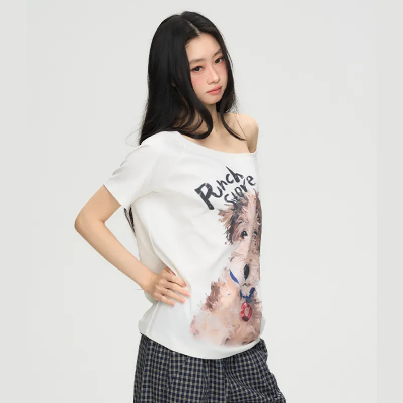 YGPRW T Shirts Women's White-2